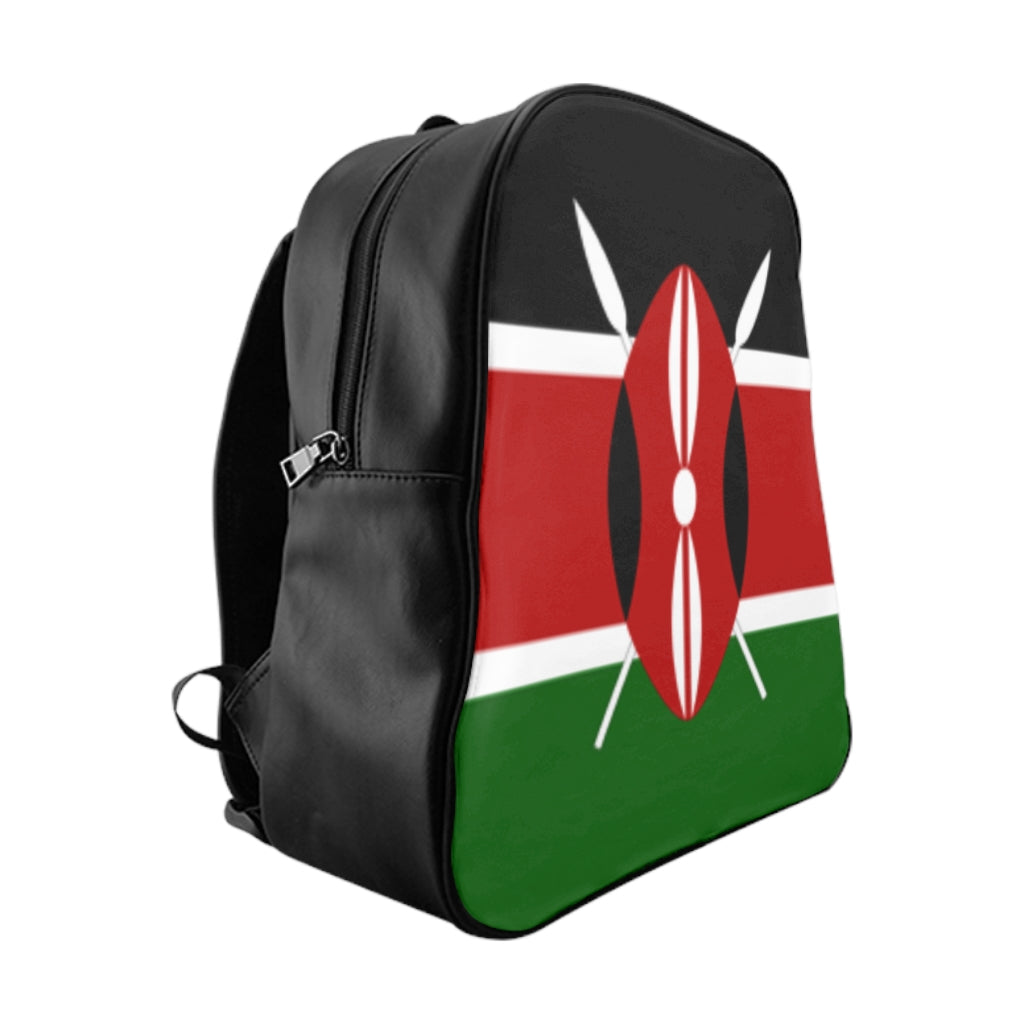 KENYA FLAG School Backpack