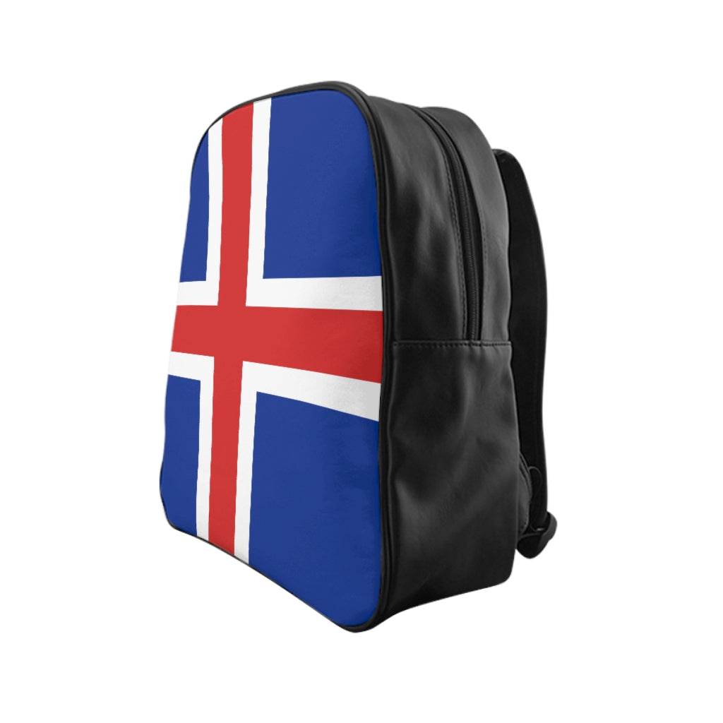 ICELAND FLAG School Backpack