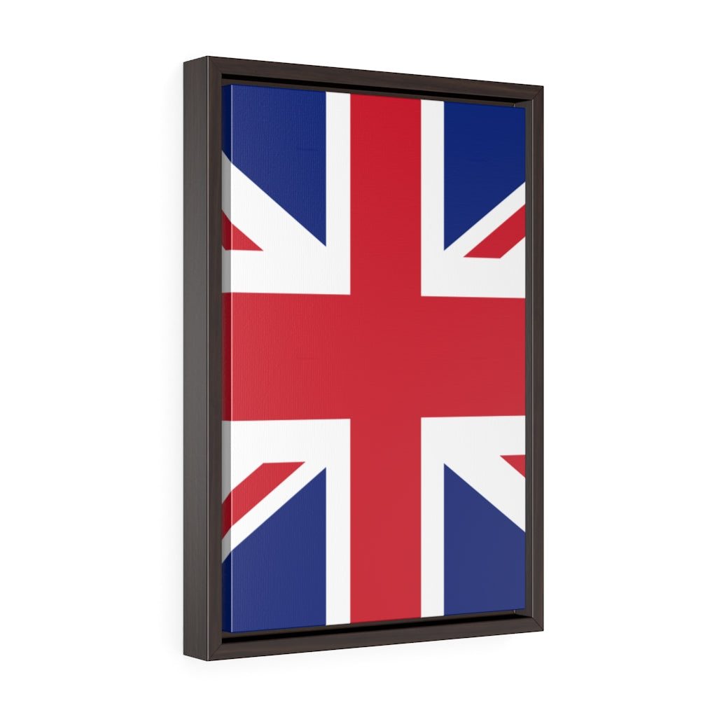 united kingdom Vertical Framed Premium Gallery Wrap Canvas