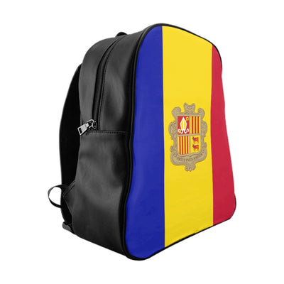 ANDORRA FLAG School Backpack