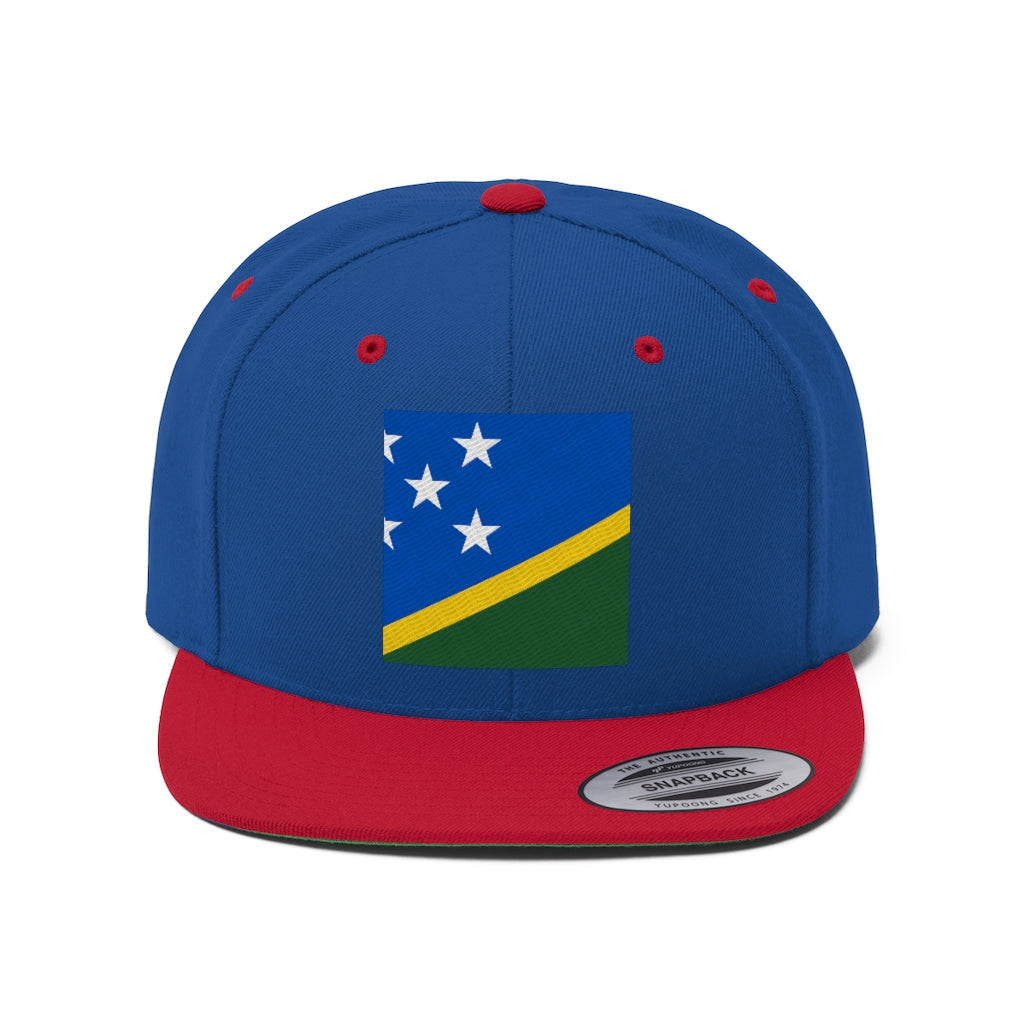 SOLOMON ISLANDS Unisex Flat Bill Hat