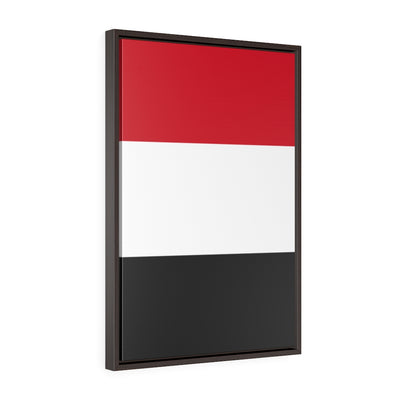 YEMEN Vertical Framed Premium Gallery Wrap Canvas