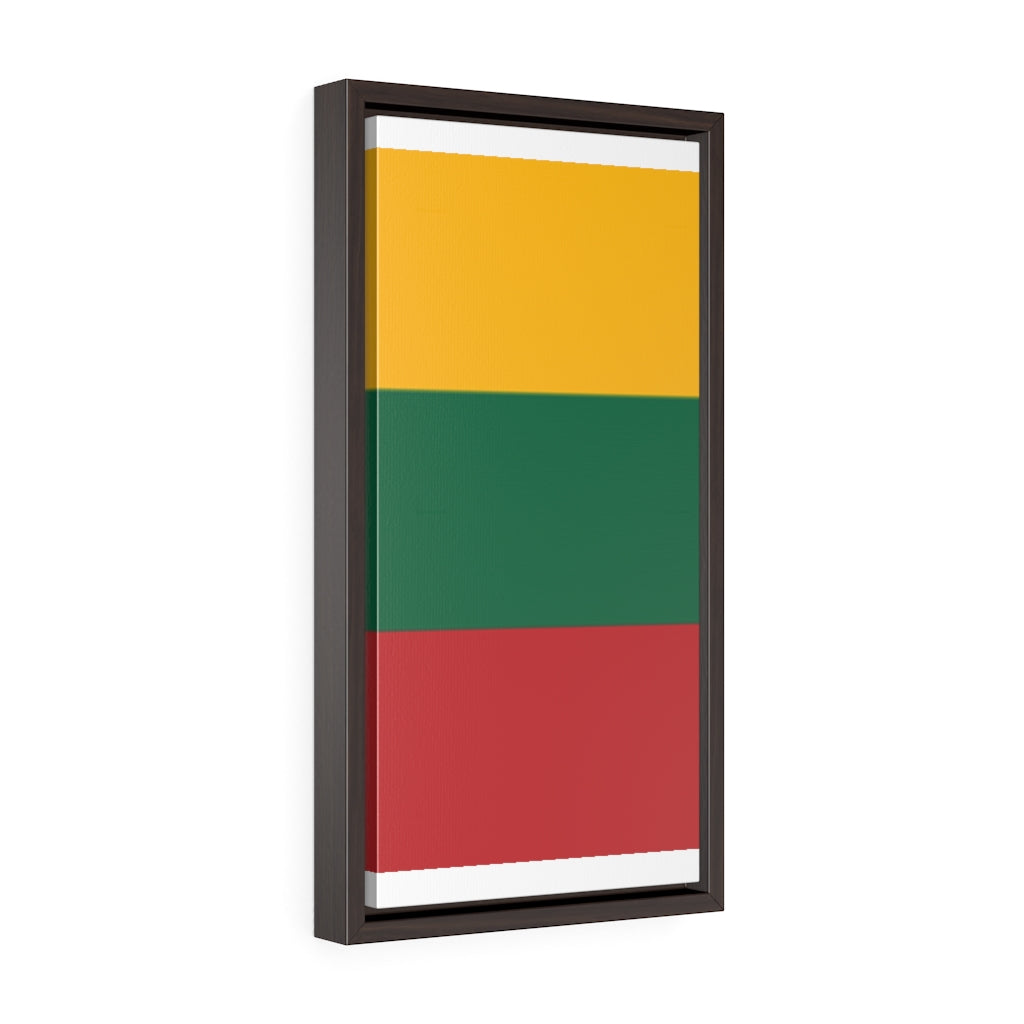 LITHUANIA Vertical Framed Premium Gallery Wrap Canvas