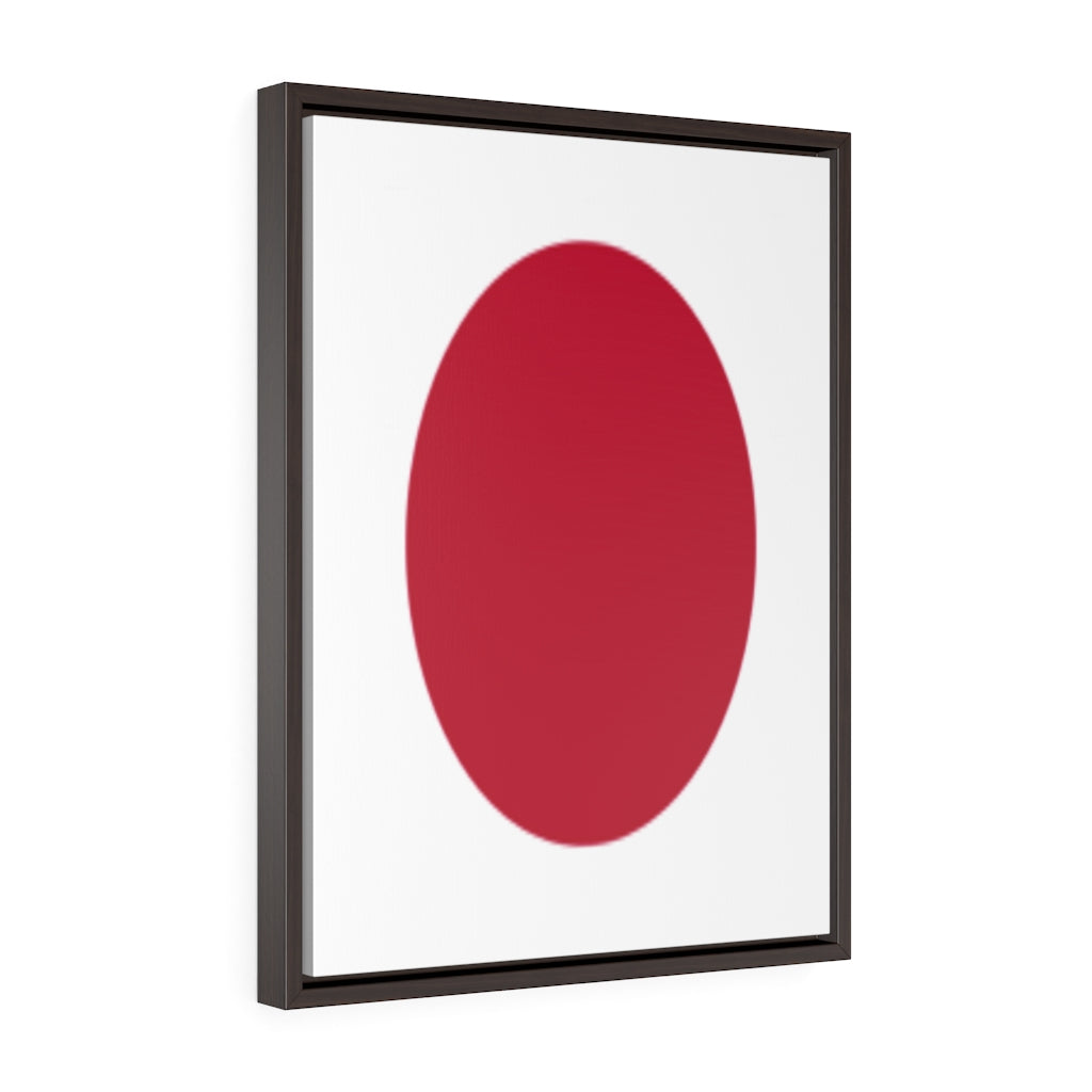 JAPAN Vertical Framed Premium Gallery Wrap Canvas