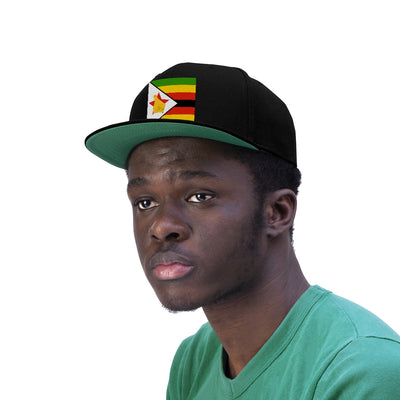 ZIMBABWE Unisex Flat Bill Hat