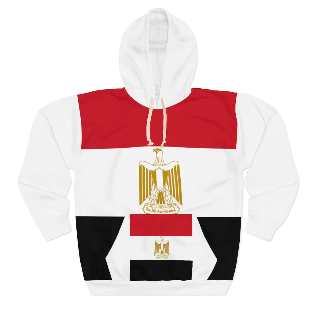 Egypt AOP Unisex Pullover Hoodie