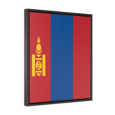 MONGOLIA Vertical Framed Premium Gallery Wrap Canvas