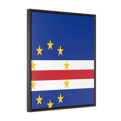 CAPE VERDE Vertical Framed Premium Gallery Wrap Canvas