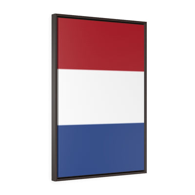 NETHERLANDS Vertical Framed Premium Gallery Wrap Canvas