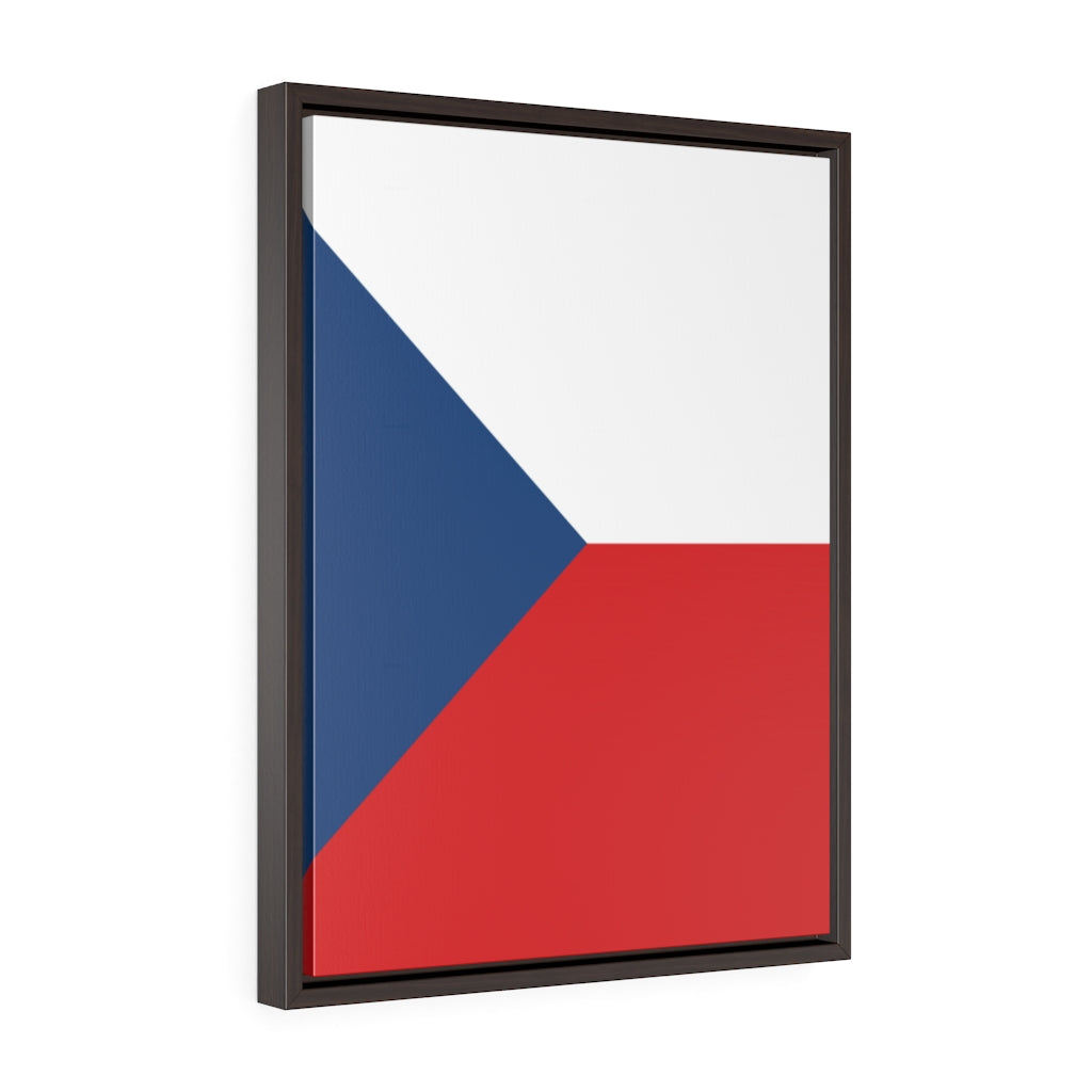 CZECH Vertical Framed Premium Gallery Wrap Canvas