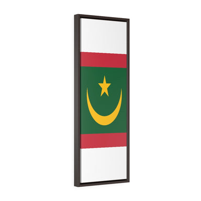 MAURITANIA Vertical Framed Premium Gallery Wrap Canvas