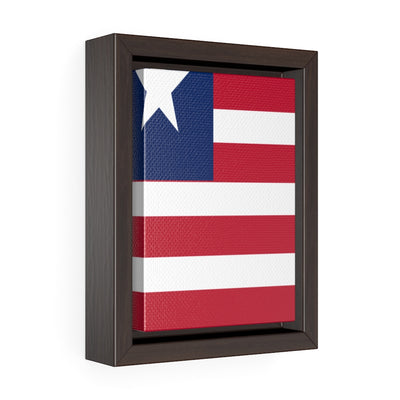 LIBERIA Vertical Framed Premium Gallery Wrap Canvas