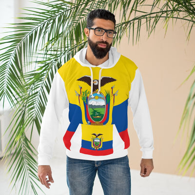 Ecuador AOP Unisex Pullover Hoodie