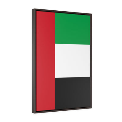 UNITED ARAB EMIRATES Vertical Framed Premium Gallery Wrap Canvas