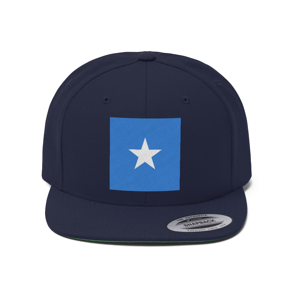 SOMALIA Unisex Flat Bill Hat