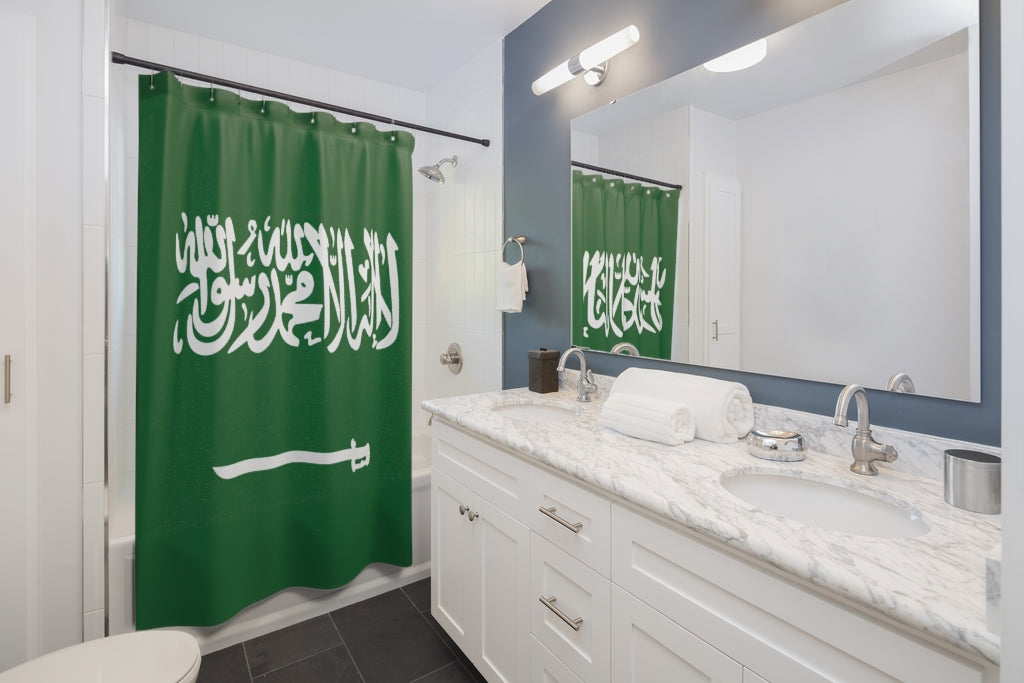 SAUDI ARABIA Shower Curtains