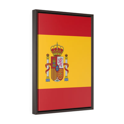 SPAIN Vertical Framed Premium Gallery Wrap Canvas