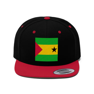 SAO TOME AND PRINCIPE Unisex Flat Bill Hat