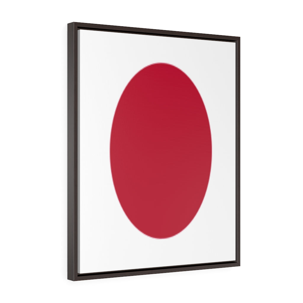 JAPAN Vertical Framed Premium Gallery Wrap Canvas