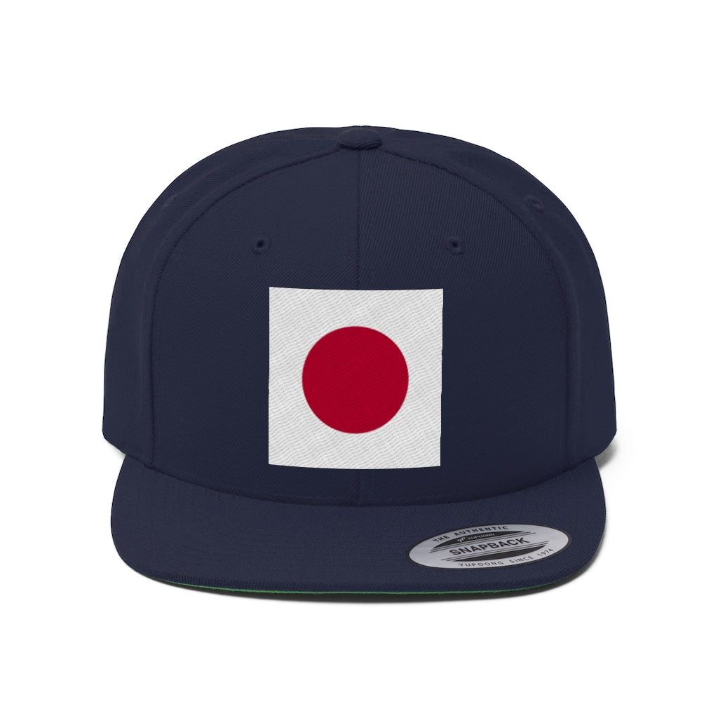 JAPAN Unisex Flat Bill Hat