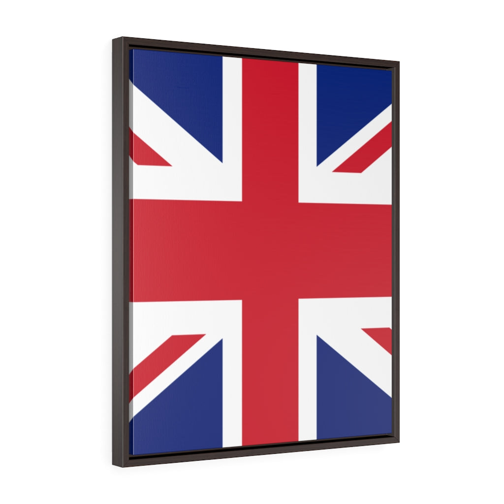 united kingdom Vertical Framed Premium Gallery Wrap Canvas