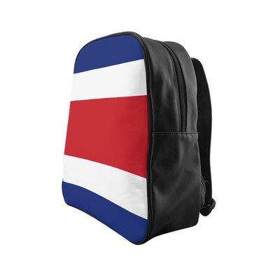 COSTA RICA FLAG School Backpack