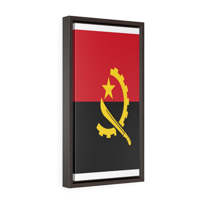 ANGOLA Vertical Framed Premium Gallery Wrap Canvas