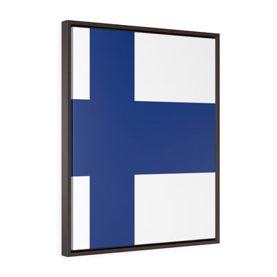 FINLAND Vertical Framed Premium Gallery Wrap Canvas