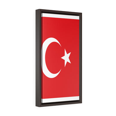 TURKEY Vertical Framed Premium Gallery Wrap Canvas