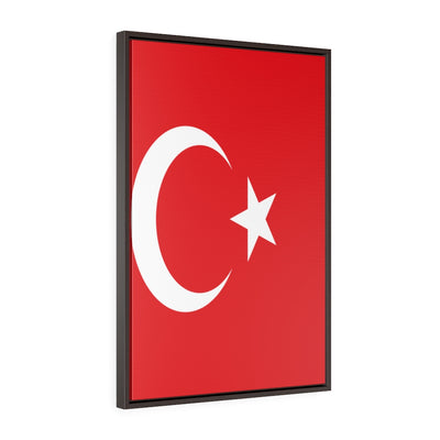 TURKEY Vertical Framed Premium Gallery Wrap Canvas