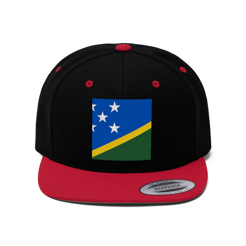 SOLOMON ISLANDS Unisex Flat Bill Hat