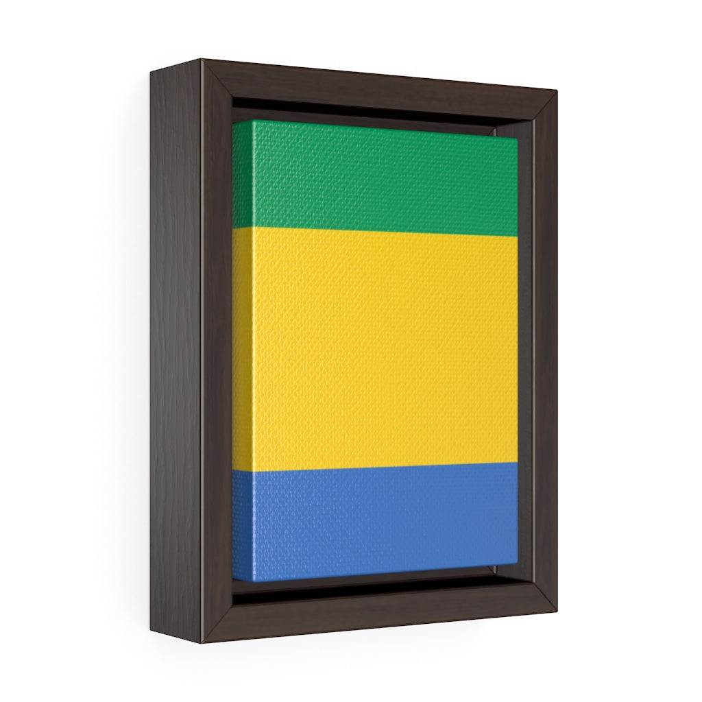 GABON Vertical Framed Premium Gallery Wrap Canvas