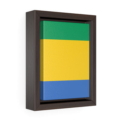 GABON Vertical Framed Premium Gallery Wrap Canvas