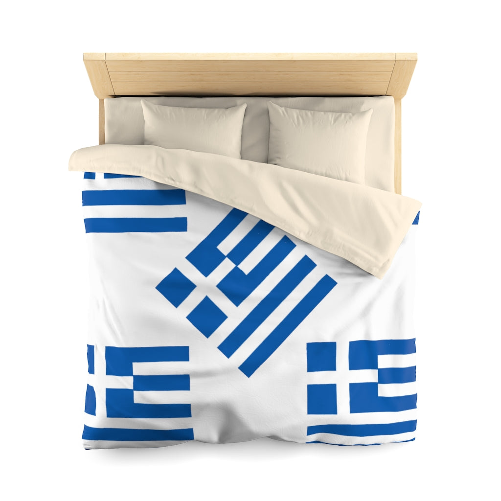 GREECE Microfiber Duvet Cover