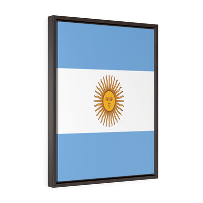 ARGENTINA Vertical Framed Premium Gallery Wrap Canvas