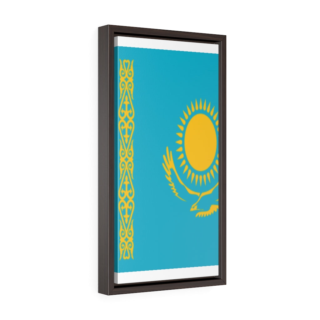 KAZAKHSTAN Vertical Framed Premium Gallery Wrap Canvas