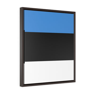 ESTONIA Vertical Framed Premium Gallery Wrap Canvas