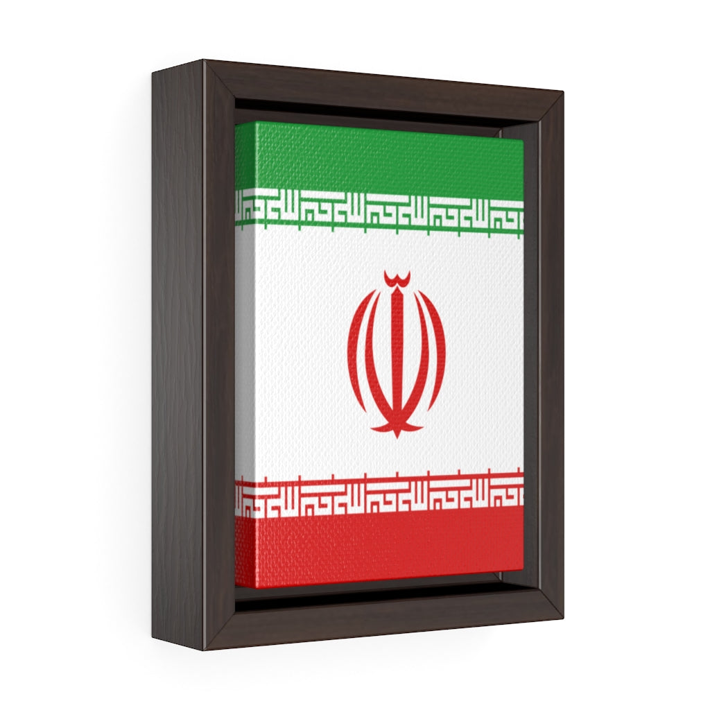 IRAN Vertical Framed Premium Gallery Wrap Canvas