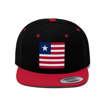 LIBERIA Unisex Flat Bill Hat