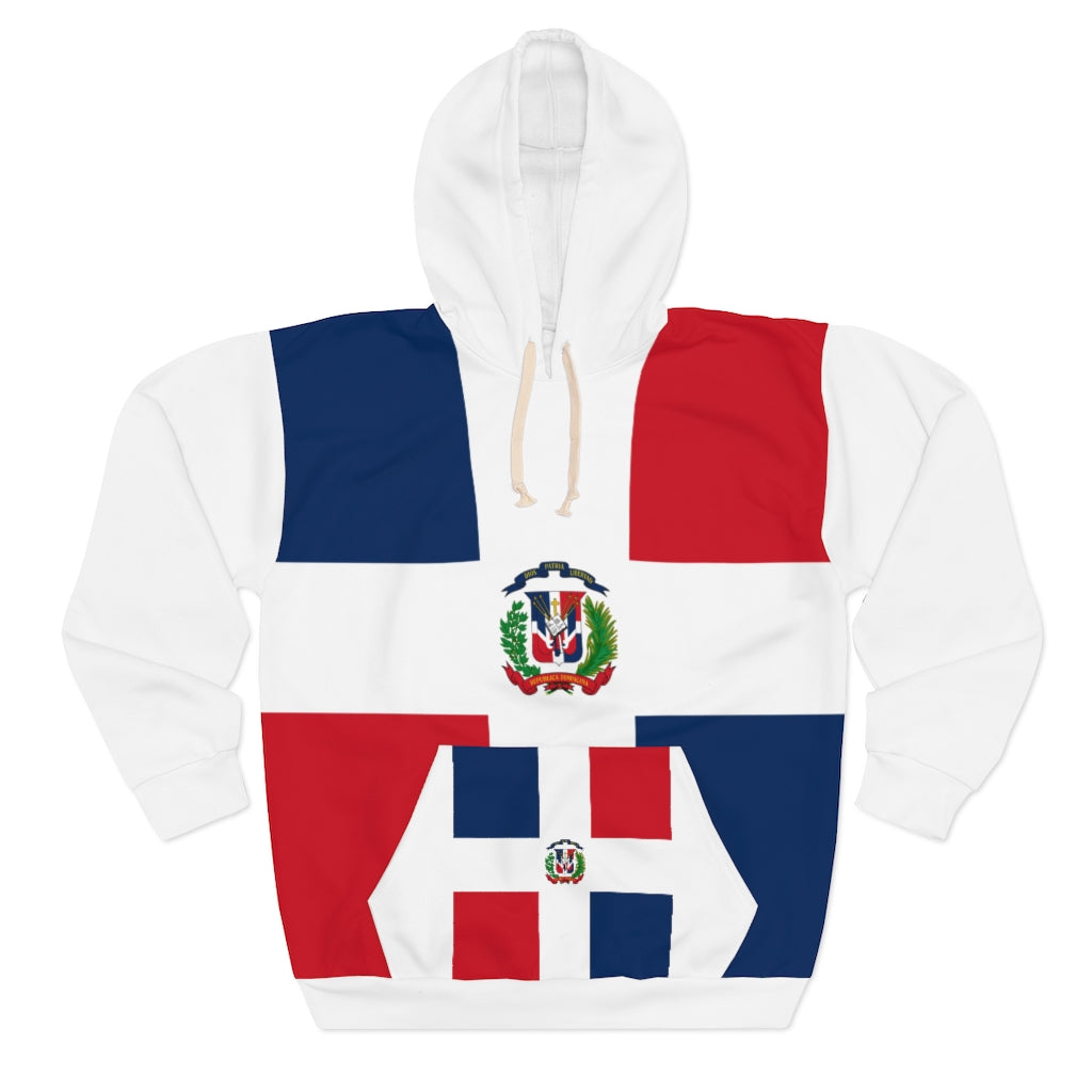 Dominican republic AOP Unisex Pullover Hoodie