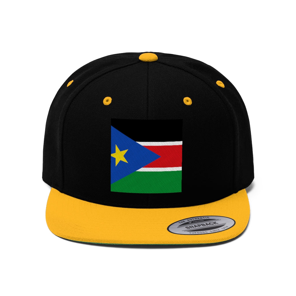 SOUTH SUDAN Unisex Flat Bill Hat