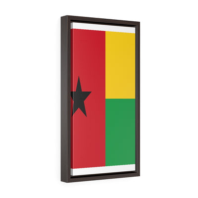 GUINEA- BISSAU Vertical Framed Premium Gallery Wrap Canvas