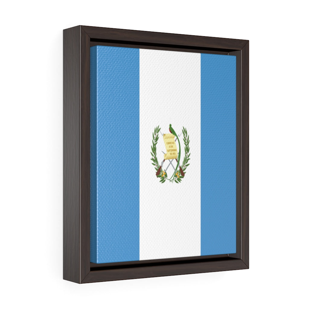 GUATEMALA Vertical Framed Premium Gallery Wrap Canvas