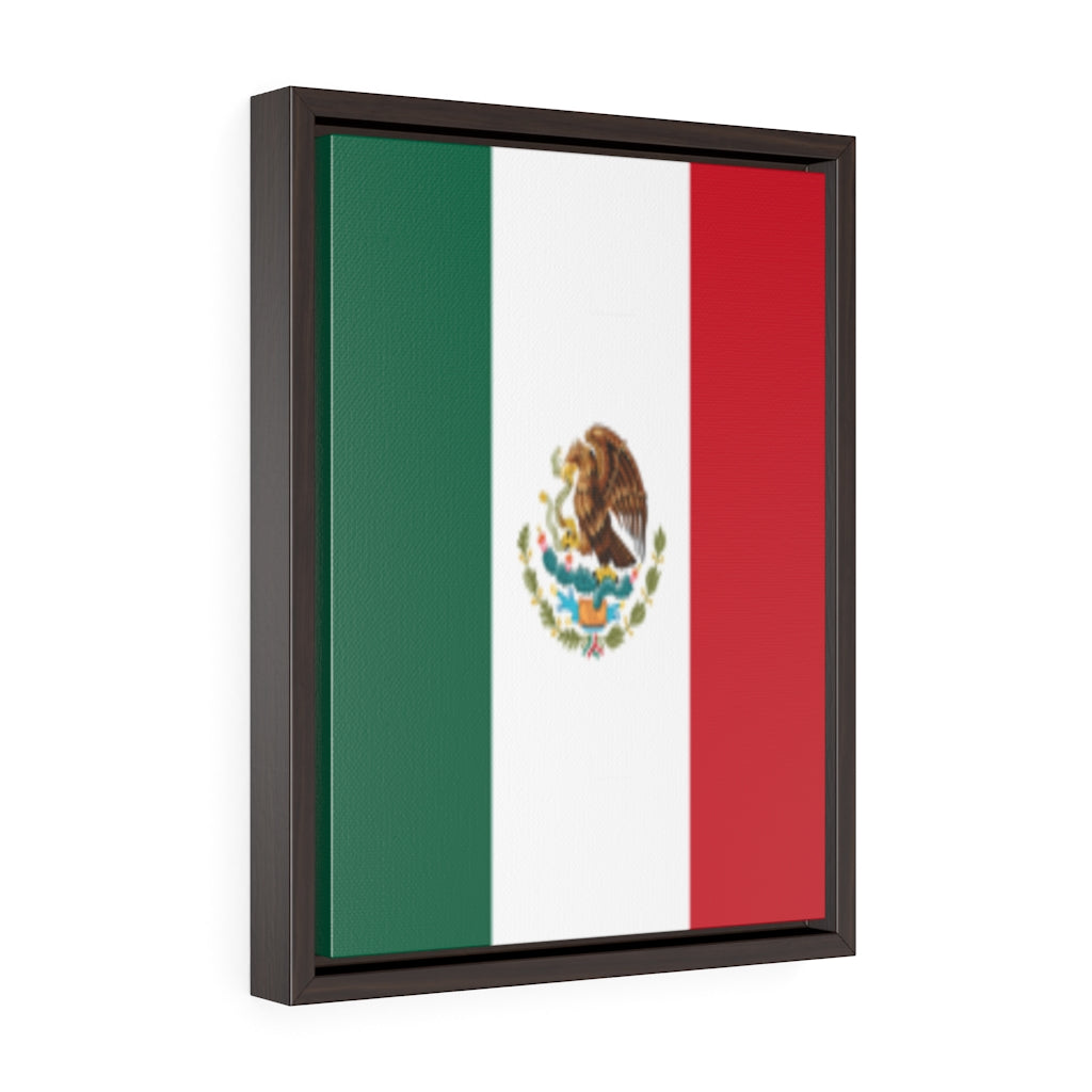 MEXICO Vertical Framed Premium Gallery Wrap Canvas