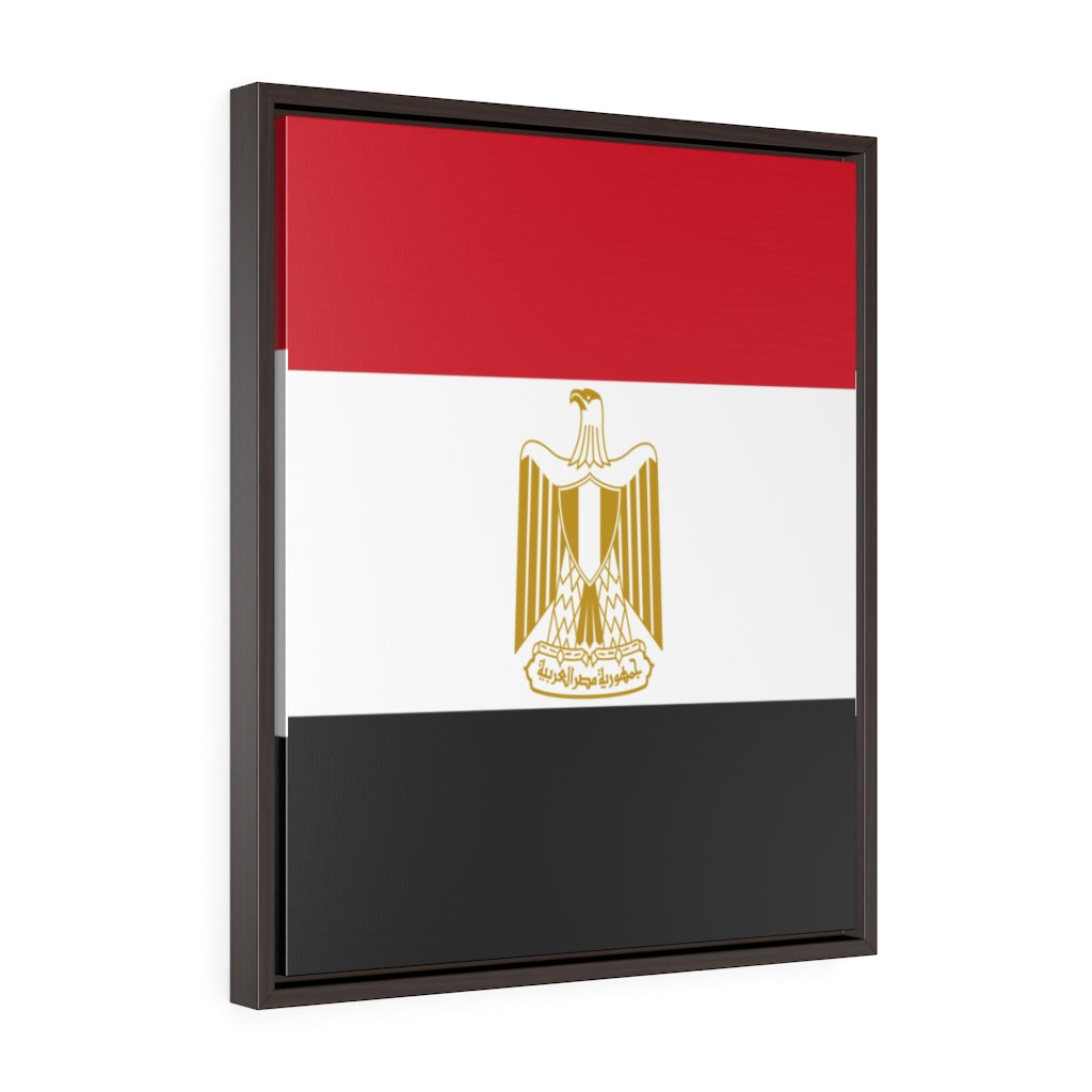 EGYPT Vertical Framed Premium Gallery Wrap Canvas