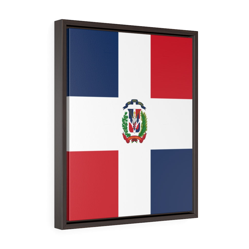 DOMINICAN REPUBLIC Vertical Framed Premium Gallery Wrap Canvas