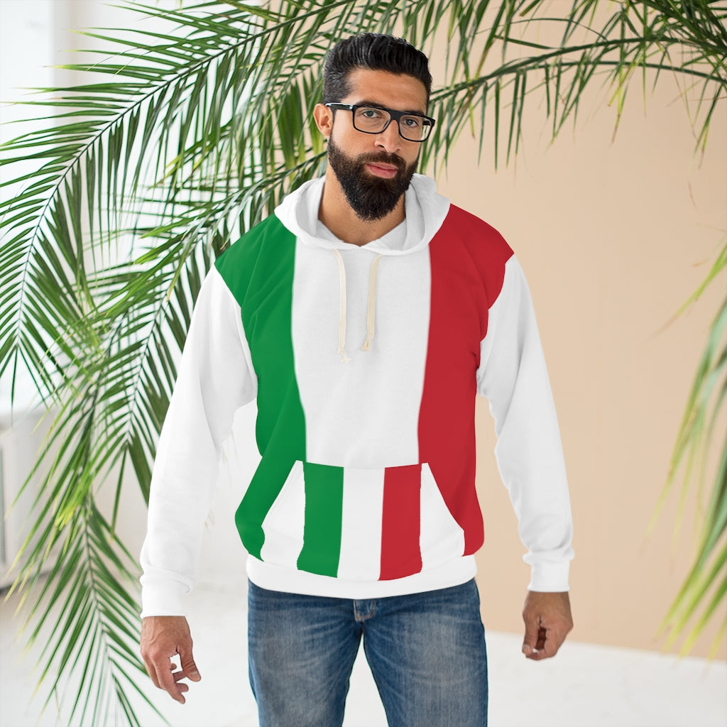 Italy AOP Unisex Pullover Hoodie