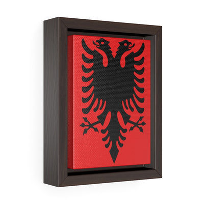 ALBANIA Vertical Framed Premium Gallery Wrap Canvas