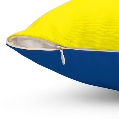 Niue flag Spun Polyester Square Pillow