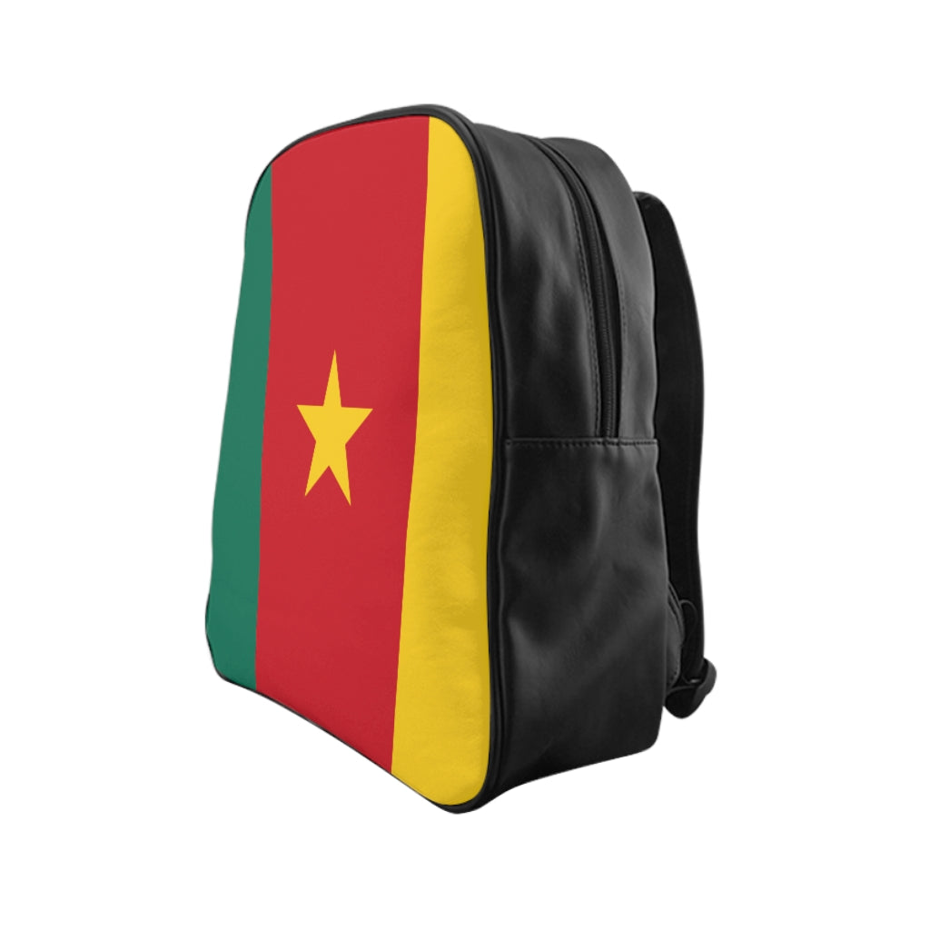 CAMEROON FLAG School Backpack